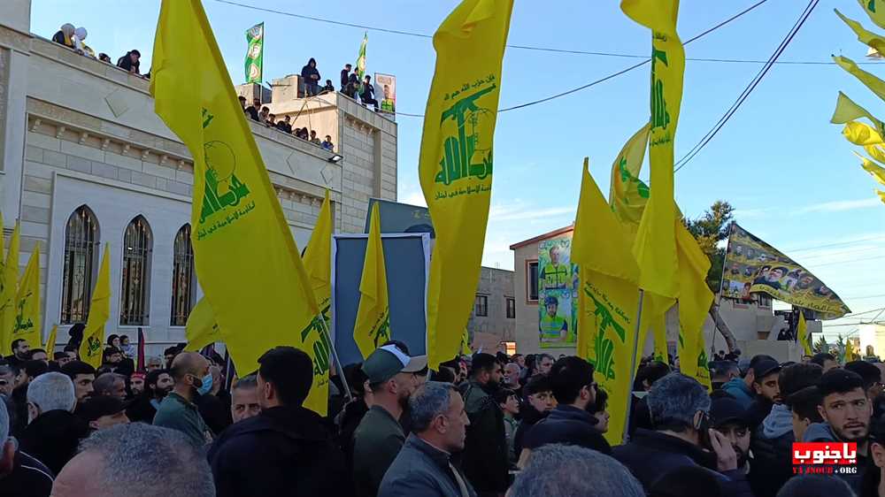 طيردبا : تشييع القائد الجهادي الكبير الحاج علي بحسون 